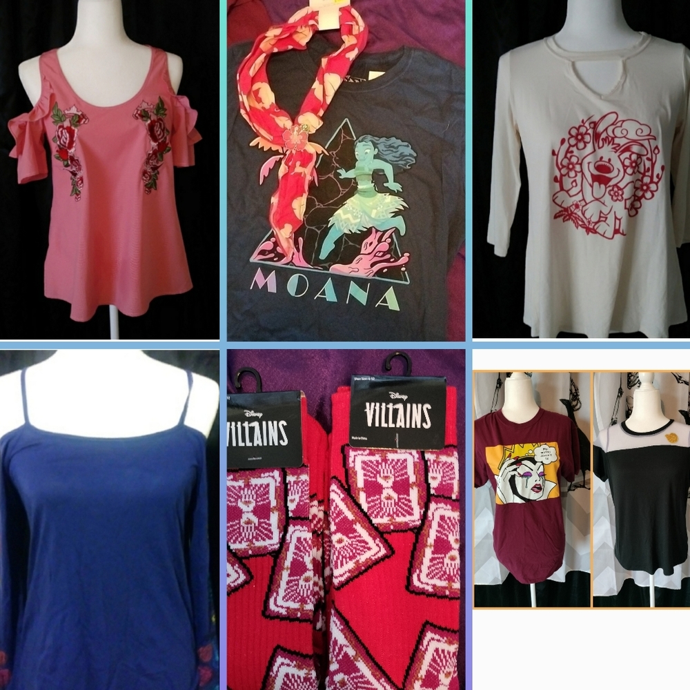 CLOSET CLEAN OUT Disney Fan T Shirt Mega Bundle